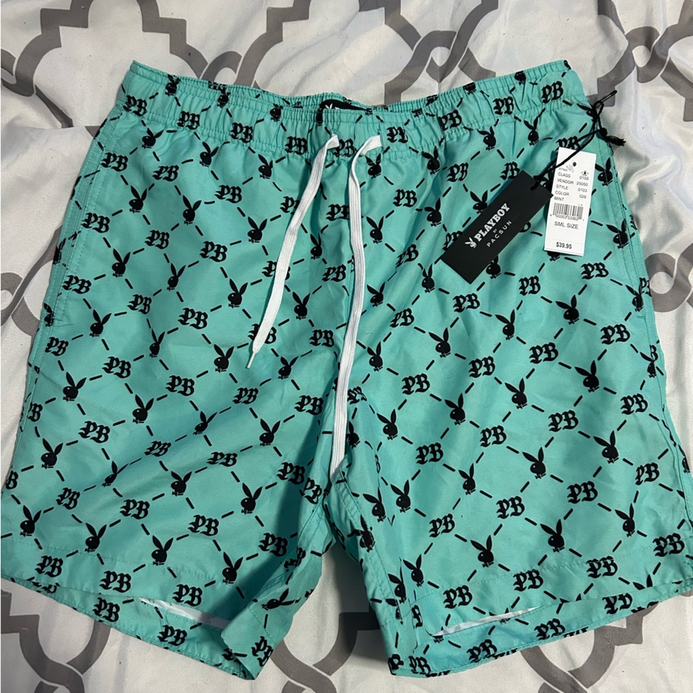 Playboy Men’s Swimtrunks with liner